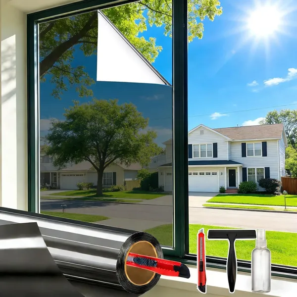 Dwersty See-Out Mirror Tint – Silver
